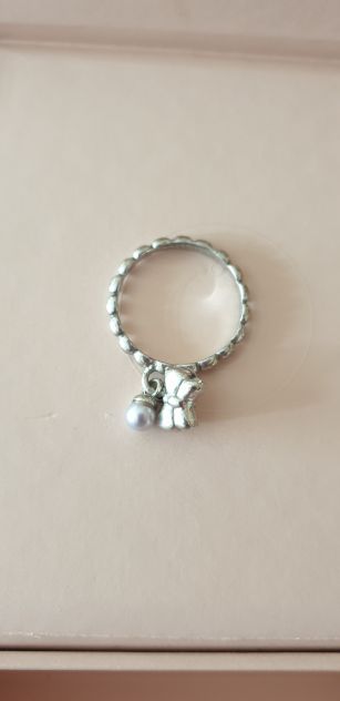 Anello di Zoppini in argento con Charms