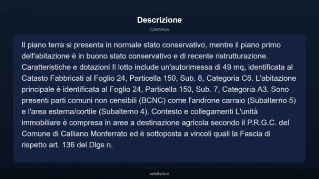 Immobile in asta di 279 m² con più di 5 locali e box auto in vendita a Calliano - Foto 18