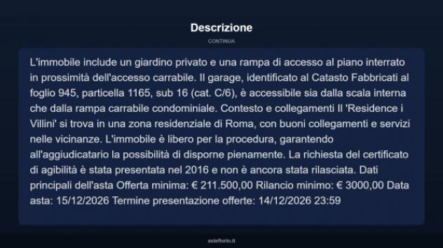 Immobile in asta di 107 m² in vendita a Roma - Foto 11