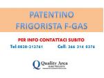 Patentino Frigoristi FGAS (IN TUTTA ITALIA)
