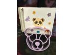Lotto 3 accessori cucina Thun: Cuoci uovo panda+stampo orsetto+ventose colorate