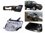 Mitsubishi Pajero paraurti frontale radiatore fanale cofano dischi 2007-15 2015-