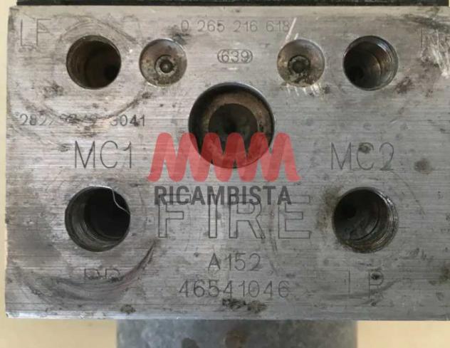0273004424 Fiat Punto centralina ABS gruppo pompa Bosch - Foto 2