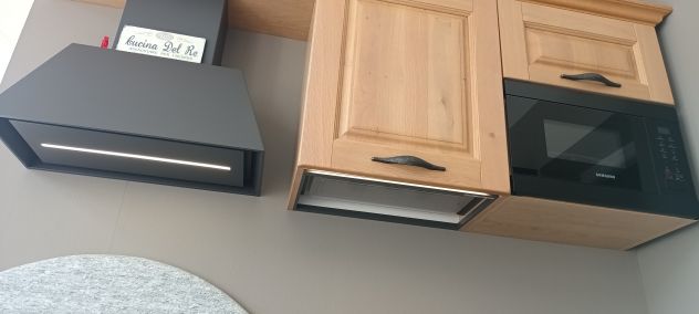 Cucina NUOVA in rovere naturale piano in pietra - Foto 5