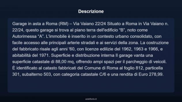 Immobile in asta di 88 m² in vendita a Roma - Foto 3