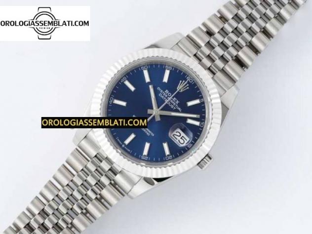 Replica Rolex DATEJUST 41 SS 1:1 MIGLIOR EDIZIONE 904L QUADRANTE BLU IN ACCIAIO SUL BRACCIALE SS JUBILEE 3235 V2 - Foto 14