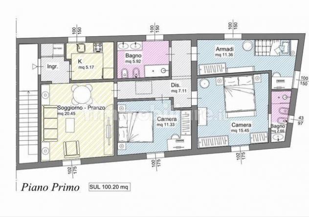Appartamento in vendita a Pisa 100 mq Rif: 1370276