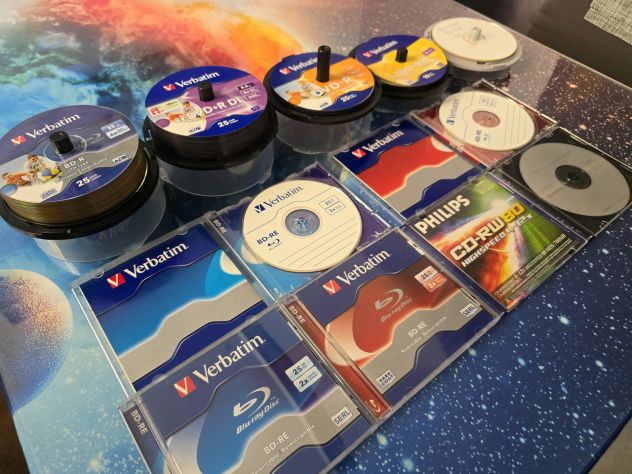 CD DVD Blu-ray scrivibili e riscrivibili : Dischi NUOVI da registrare - Foto 8