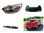 Kia Rio paraurti parafango fanaleossatura musata kit airbag 2011-15