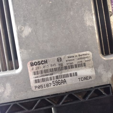 CENTRALINA MOTORE JEEP GRAND CHEROKEE 2.0 CRD BOSCH 0 281 013 845, 0281013845, P - Foto 3