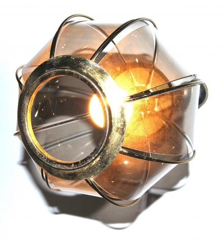 Lampadario  vintage le chandelier 8 vetri fumé piegati - Foto 7