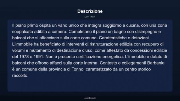 Immobile in asta di 87 m² in vendita a Barbania - Foto 6