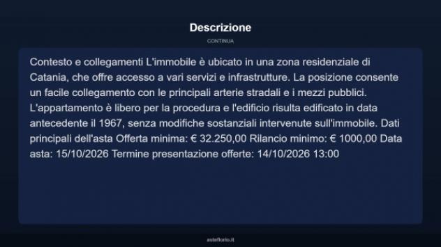 Immobile in asta di 75 m² in vendita a Catania - Foto 15