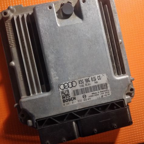 CENTRALINA MOTORE AUDI A3 1.9 TDI BOSCH 0 281 011 832, 0281011832, 03G 906 016 C - Foto 2