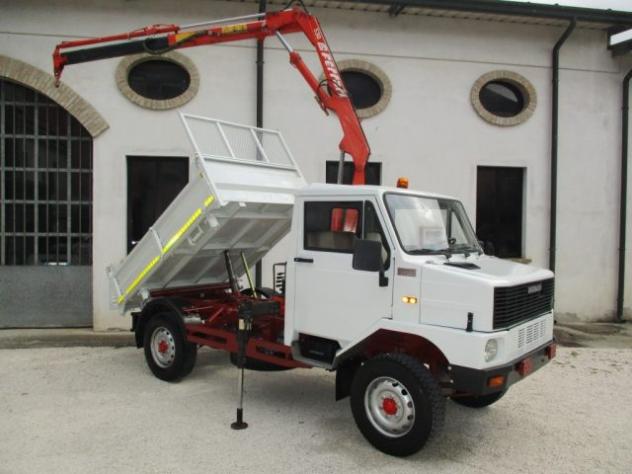 BREMACH GR 45 Ql. Ribaltabile 4x4 con gru Ferrari rif. 17689699 - Foto 5