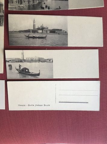 Rare Mini cartoline Vedue di Venezia - Foto 4