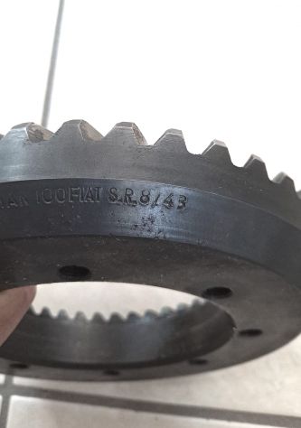 COPPIA CONICA 8X43 X FIAT 124 131 ABARTH - Foto 5