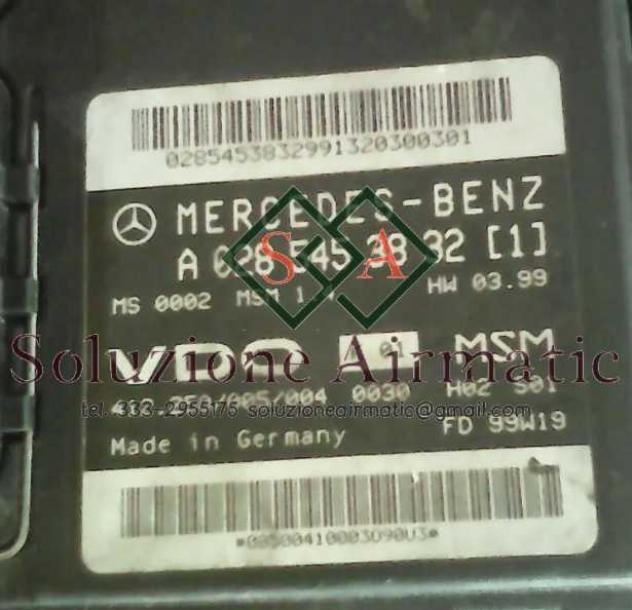 Mercedes Classe A W168 1.4 benzina centralina motore A0285453832 - Foto 2