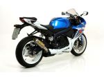 Scarico per Suzuki  Gsx R 750 600 Arrow Thunder Carbon Steel Gp2 Pro Race
