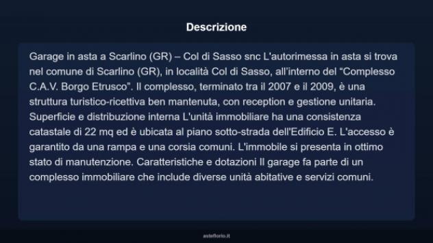 Immobile in asta di 22 m² in vendita a Scarlino - Foto 4