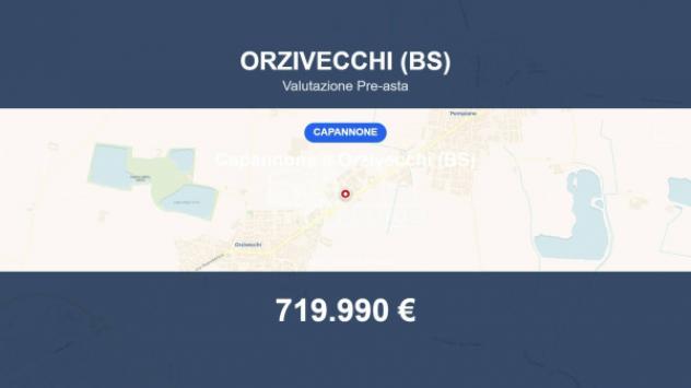 Immobile in asta di 960 m² in vendita a Orzivecchi