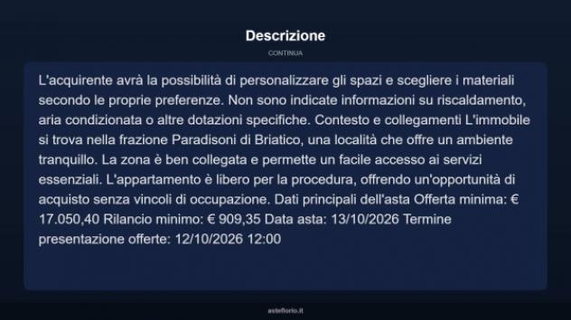 Immobile in asta di 60 m² in vendita a Briatico - Foto 3