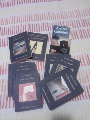 ULTIMI TITOLI DI ANDREA CAMILLERI E STOCK LIBRI VARI