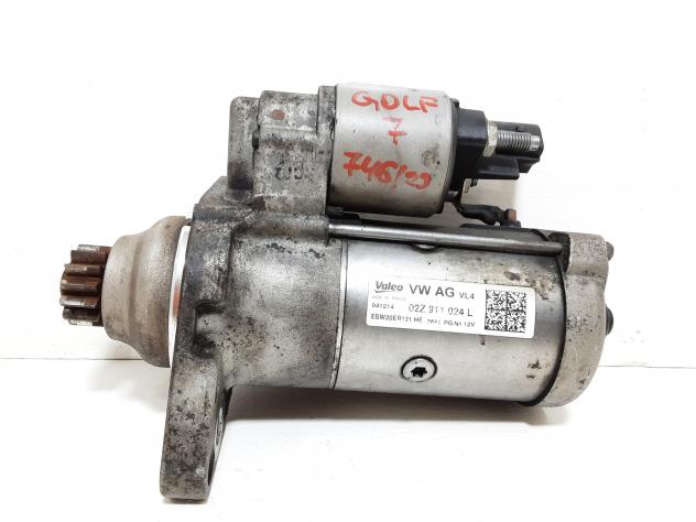 MOTORINO D' AVVIAMENTO VOLKSWAGEN Golf 7 Berlina 02Z911024L CLHA Diesel 1600 (12) - Foto 2