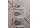 ALFA ROMEO 33 USO E MANUTENZIONE ORIGINALI 3 PEZZI IN BLOCCO