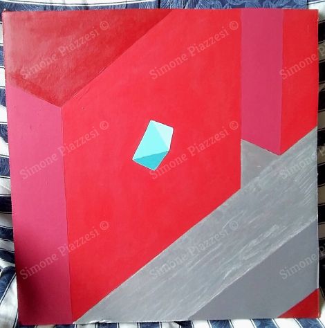 Quadro di Simone Piazzesi - CLUSTERS DI MEMORIA (2025)