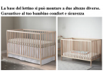 IN BLOCCO € 100,00 - CONFORTEVOLE COME NUOVO LETTINO/CULLA CONFORTEVOLE COME NUO