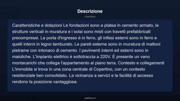 Immobile in asta di 202 m² in vendita a Copertino - Foto 12