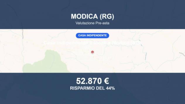 Immobile in asta di 238 m², box auto in vendita a Modica