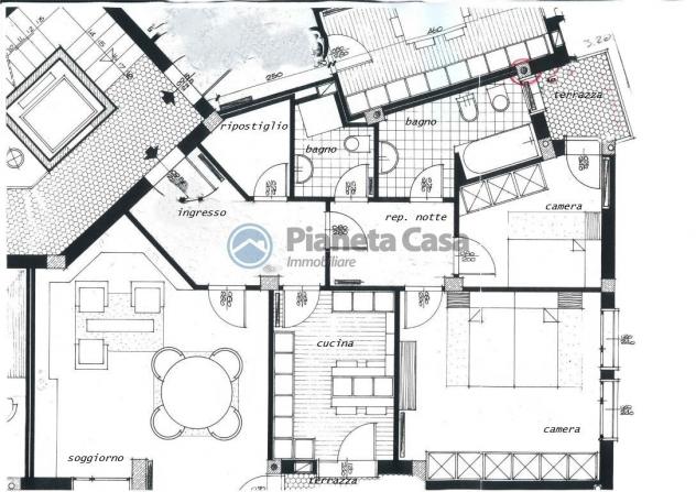 SANTA RITA: 2 camere, 2 bagni - Foto 19