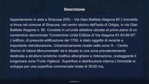 Immobile in asta di 39 m² in vendita a Siracusa - Foto 12