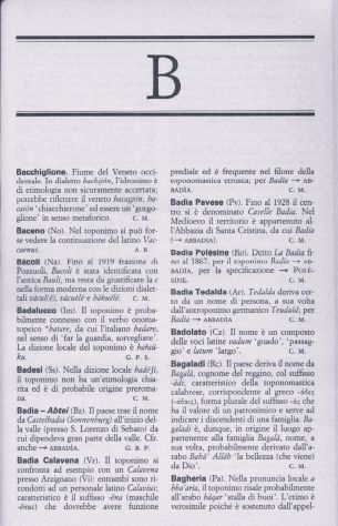 DIZIONARIO DEI NOMI GEOGRAFICI ITALIAN - Foto 6