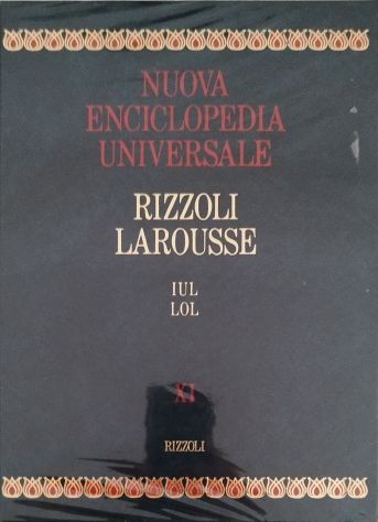 Nuova Enciclopedia Universale Rizzoli Larousse