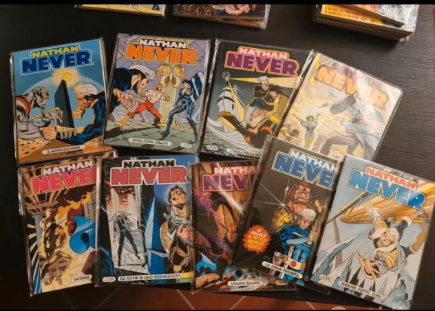 Lotto 9 fumetti Nathan Never originali (2 - 10