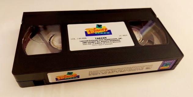VHS I Classici Walt Disney TARZAN(ITA 2000)VS 4804 Edgar Burroughs Phil Collins - Foto 4
