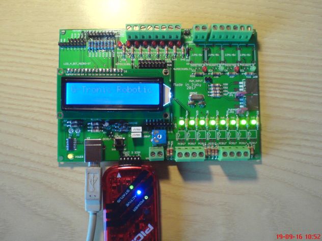 Micro-GT mini scheda programmazione PIC 16F876A - Foto 9