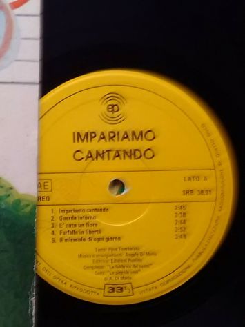 VINILI VINTAGE DIDATICI PER BAMBINI - Foto 8