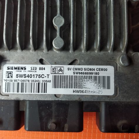 SID 804 5WS40175C-T siemens continental centralina motore Peugeot citroen ford - Foto 4