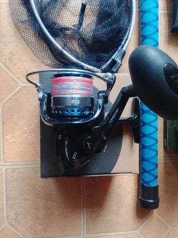 Attrezzatura da pesca Completa Storione Carpe Mare Surfcasting Canne Mulinelli - Foto 4