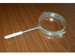 LATTONERIA - COLLARE ZINCATO PER PLUVIALE TONDO DIAMETRO 100 MM.
