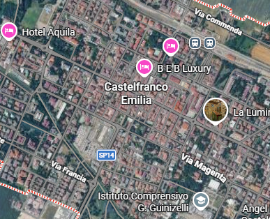 Castelfranco nuovo con 2 camere matrimoniali e balcone