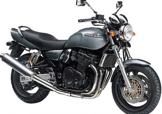SUZUKI GSX 750 PEDANA CON SUPPORTO ANTERIORE LATO SINISTRO 1998 2001 AE111 - Foto 8