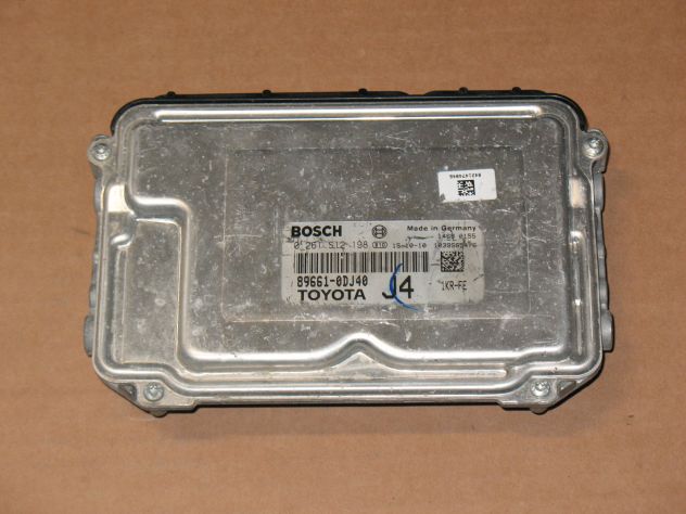 0261S12198 ECU CENTRALINA TOYOTA YAEIS 1.0 896610DJ40 ME17.9.52 1039S85476 - Foto 3