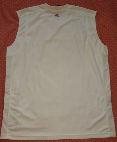Completo ADIDAS, canotta e pantaloncini TMAC bianchi. - Foto 4
