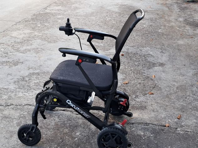 Carrozzina elettrica pieghevole per disabili - Foto 3