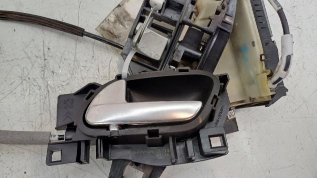SERRATURA POSTERIORE SINISTRA PEUGEOT 208 Serie 9812501280 DV4C(8HR) (1219) - Foto 2